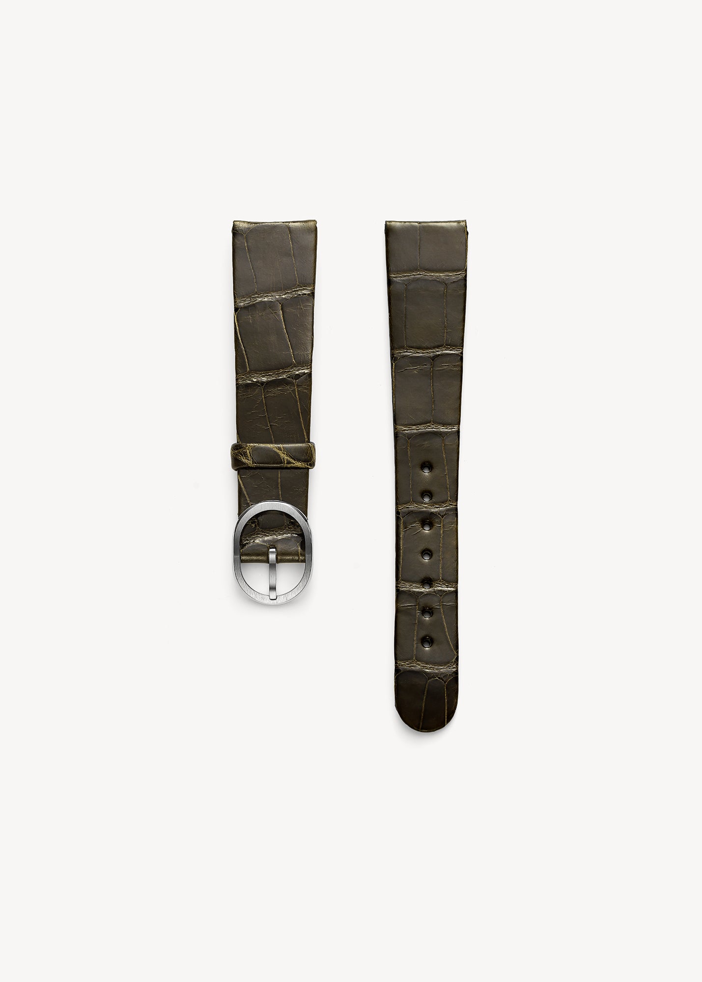Bracelet 'Parade' – Alligator Olive