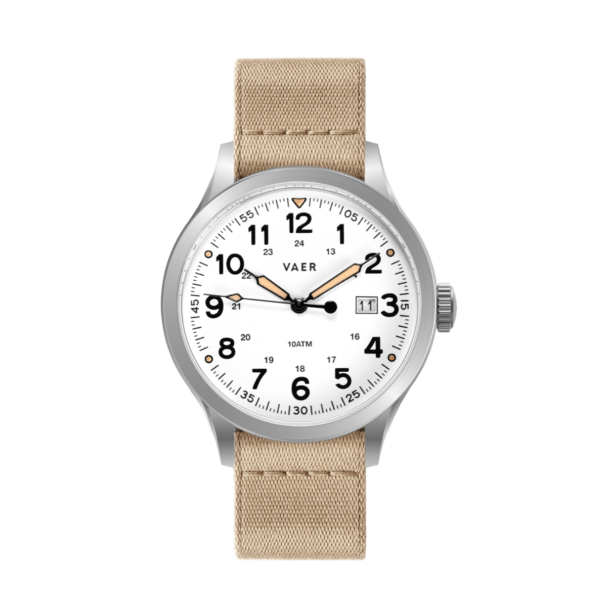 S5 Calendar Field White - 42mm Quartz
