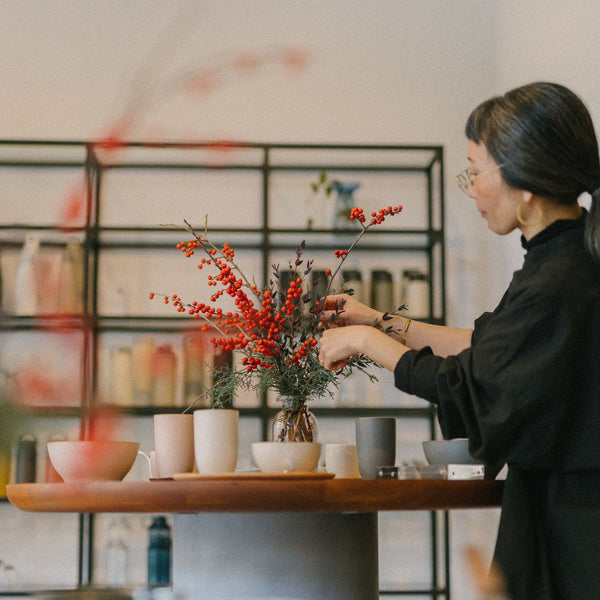 KINTO x Hanaya Floral Works: A Valentine’s Day Workshop in Los Angeles