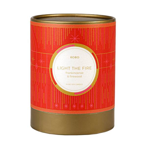 Light the Fire Holiday Candle