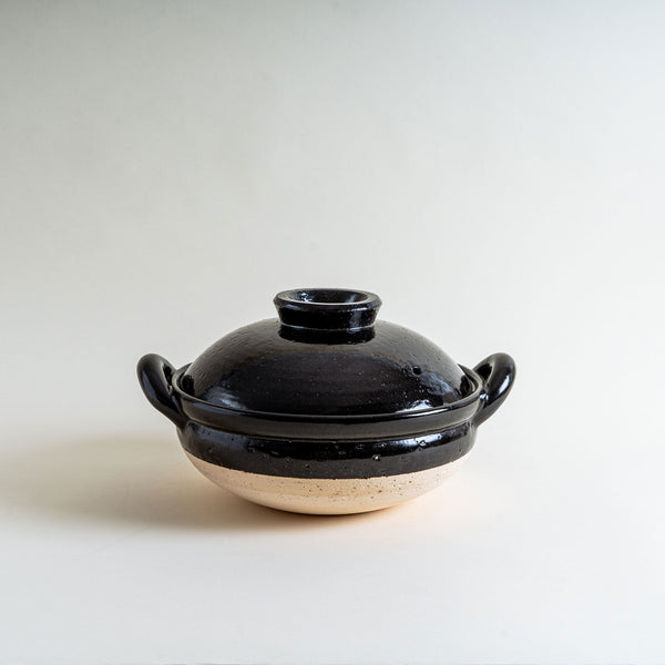 Medium Mushi Steamer Donabe in Black