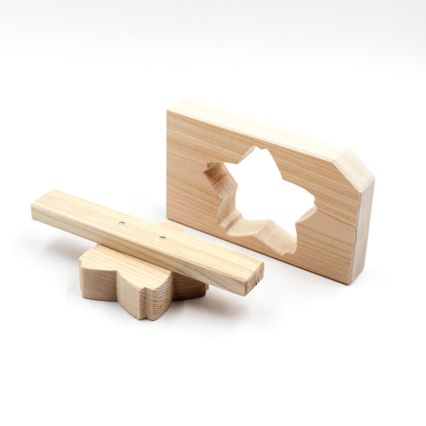 Hinoki Wood Mold (Cherry Blossom)