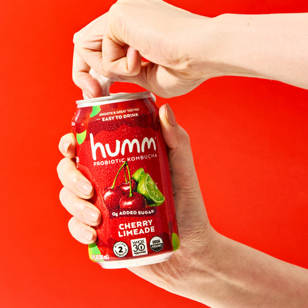 Whole30 Cherry Limeade Kombucha