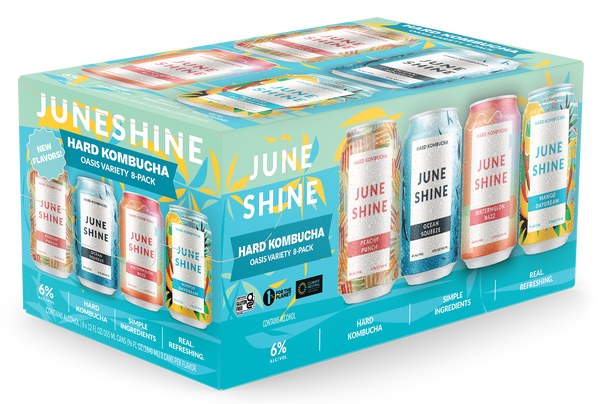 Hard Kombucha Oasis Variety Pack