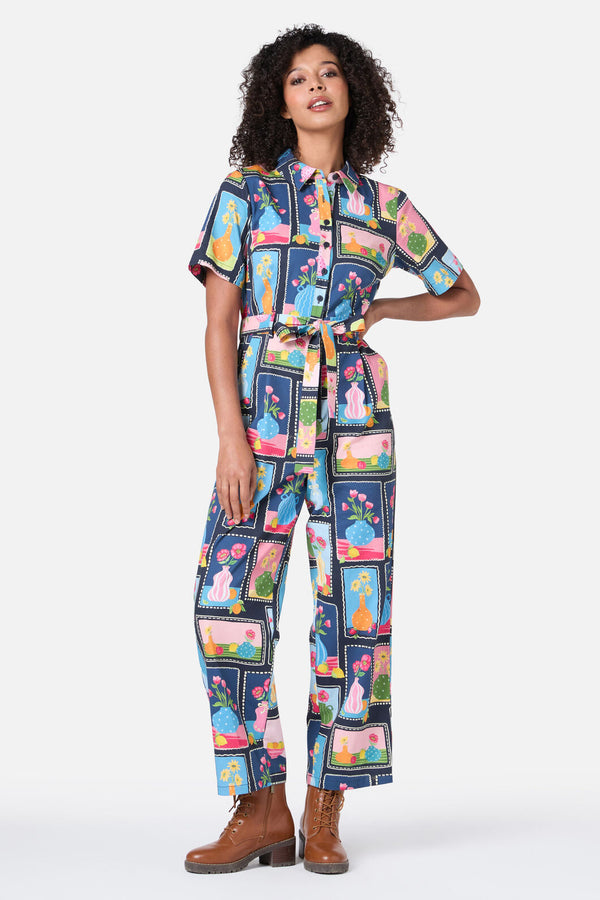 Flower Vases Jumpsuit