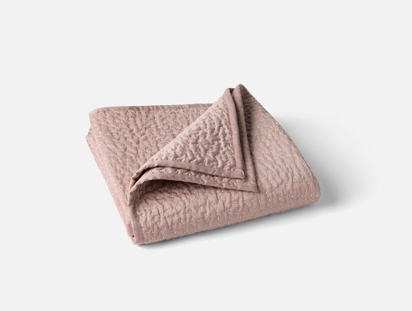 Pebbled Handstitched Organic Toddler Quilt