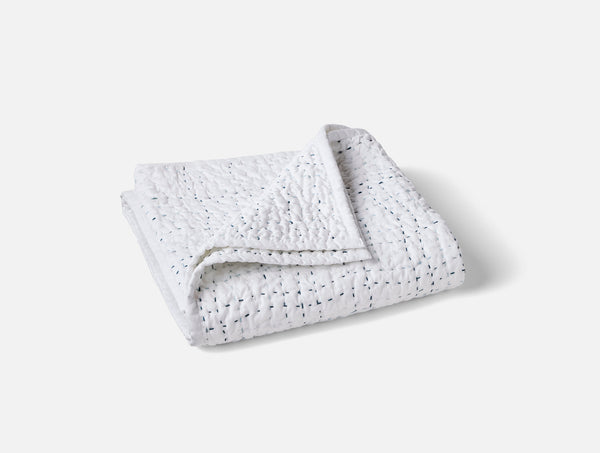 Pebbled Handstitched Organic Toddler Quilt