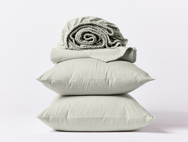 Organic Crinkled Percale™ Sheets - Renewed