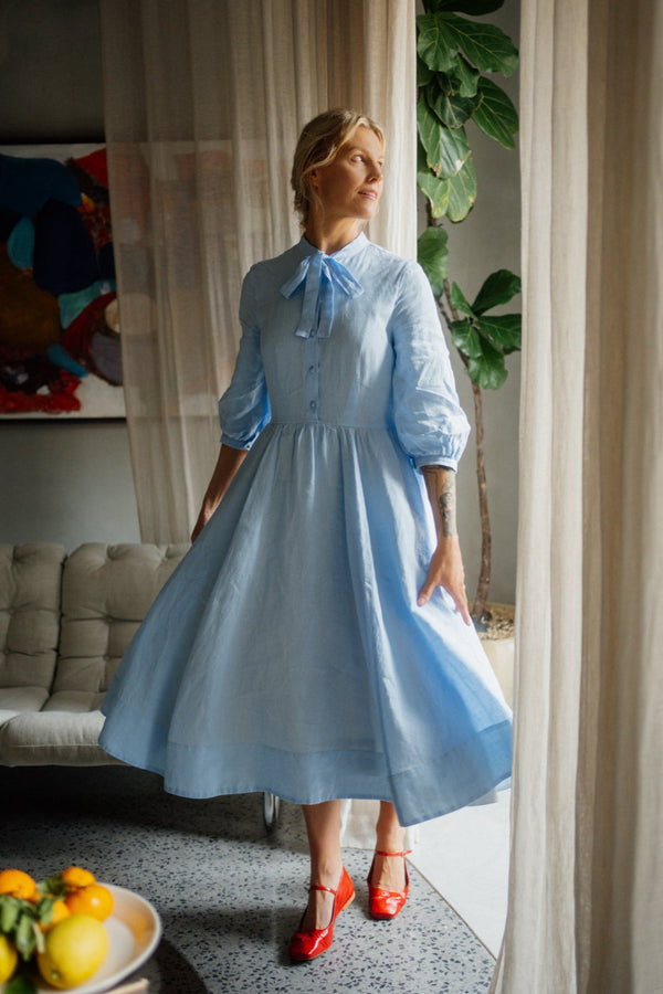 Jasmine Dress, 3/4 Sleeve