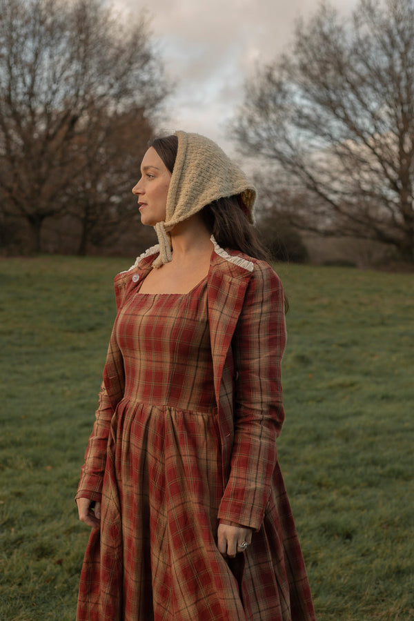 Sunday – Linen Dress with Back Bow