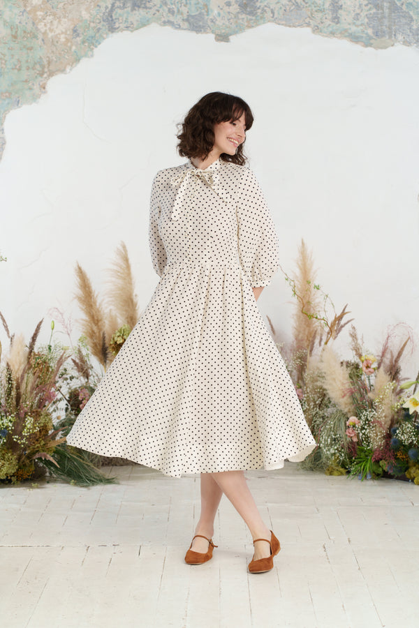 Jasmine Dress, 3/4 Sleeve