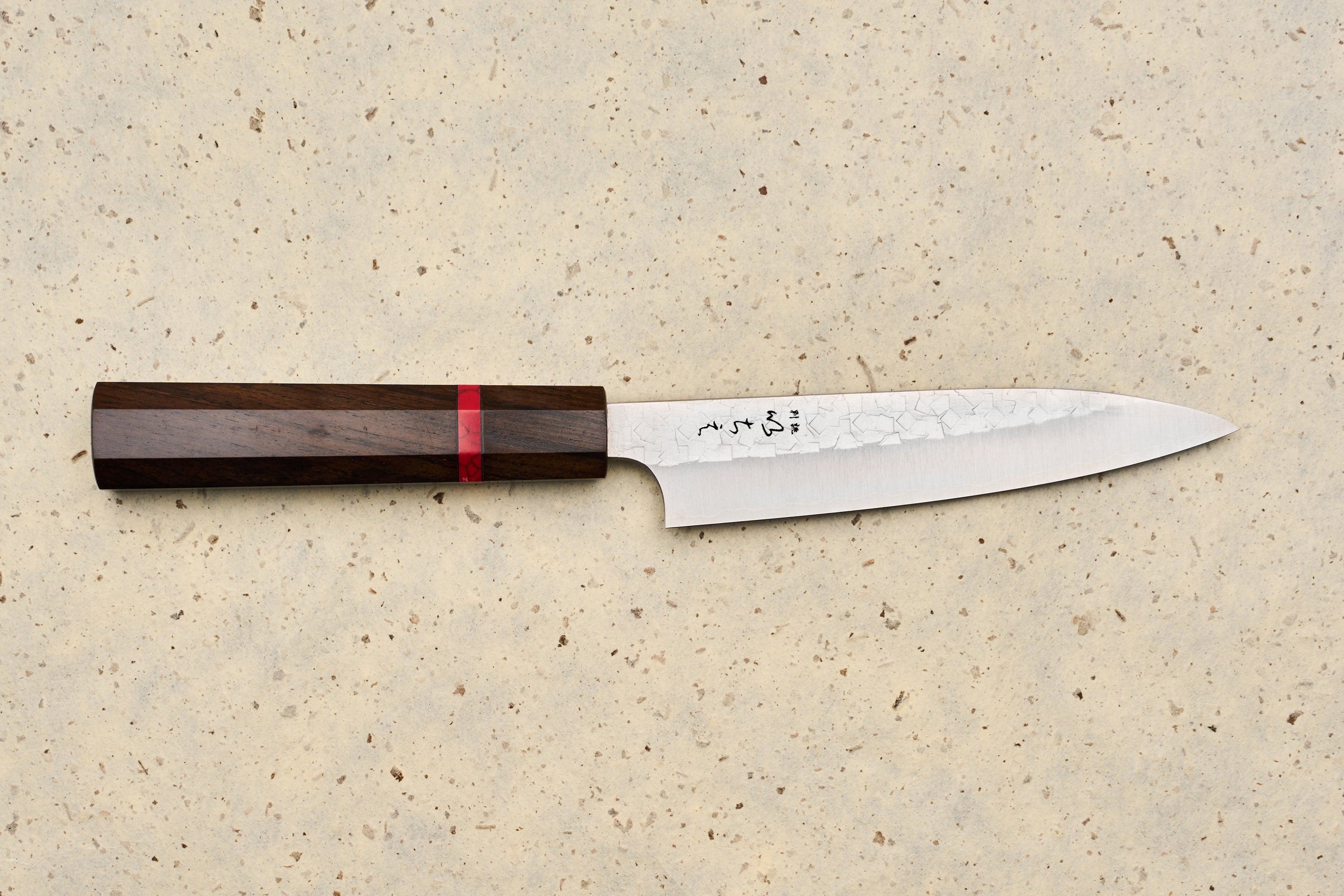 ICHIE x Shibata Knives SG2 Tsuchime Petty 135mm