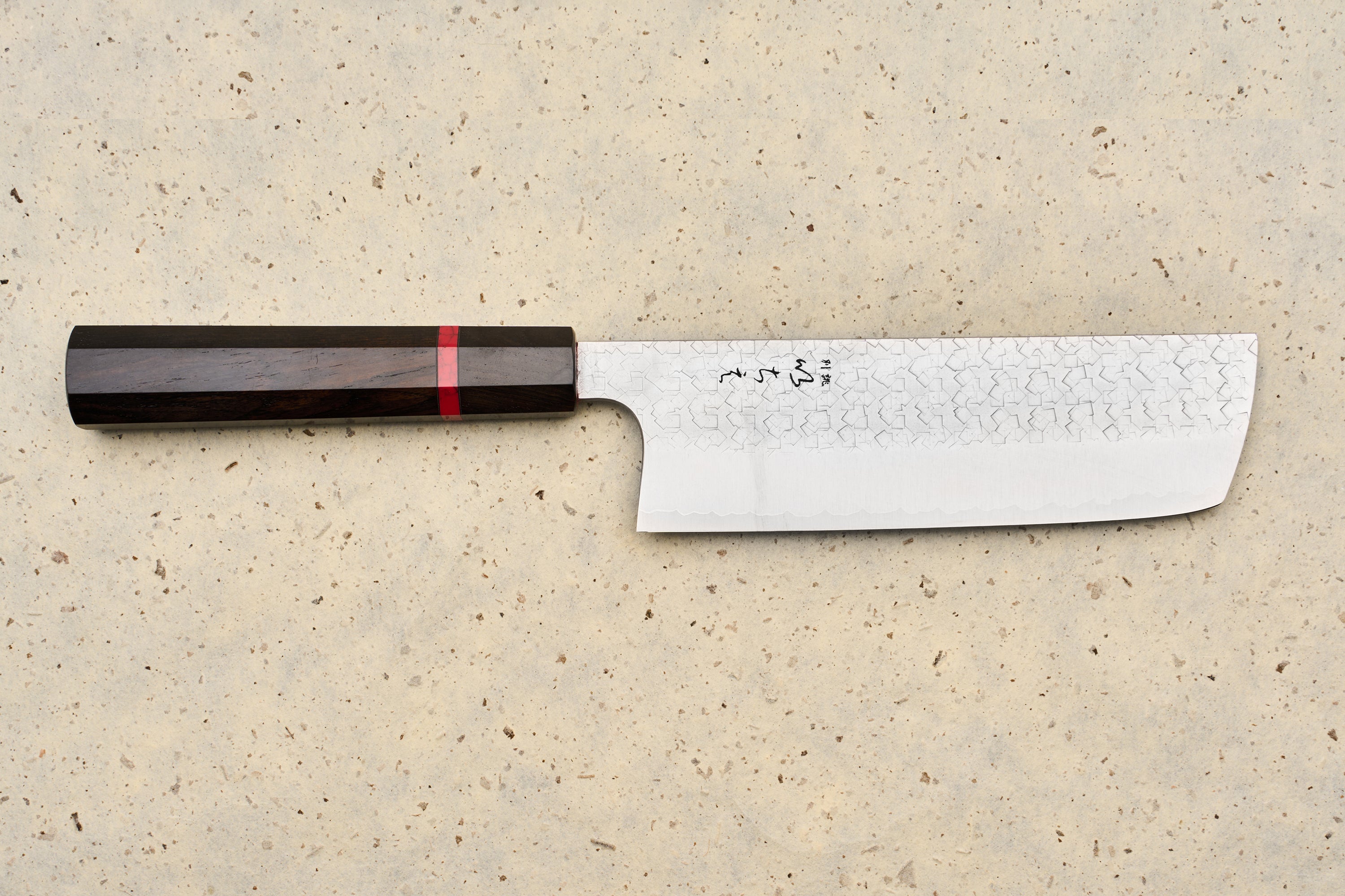 ICHIE x Shibata Knives SG2 Tsuchime Nakiri 165mm