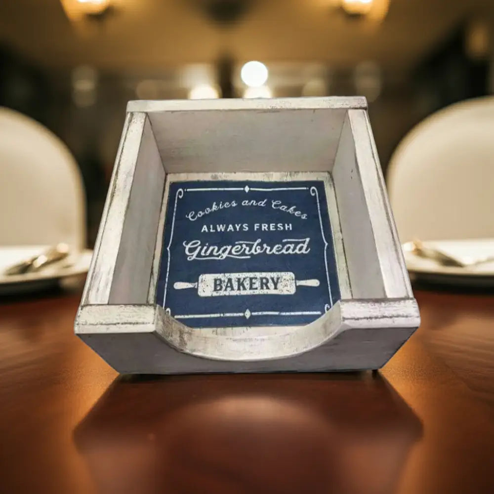 Canadian Made Antiqued Napkin Holders