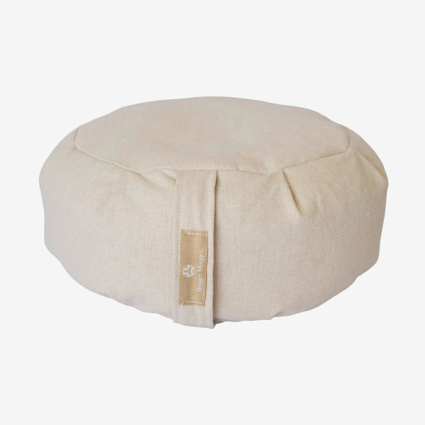 Kino MacGregor Zafu Cushion – Natural Linen