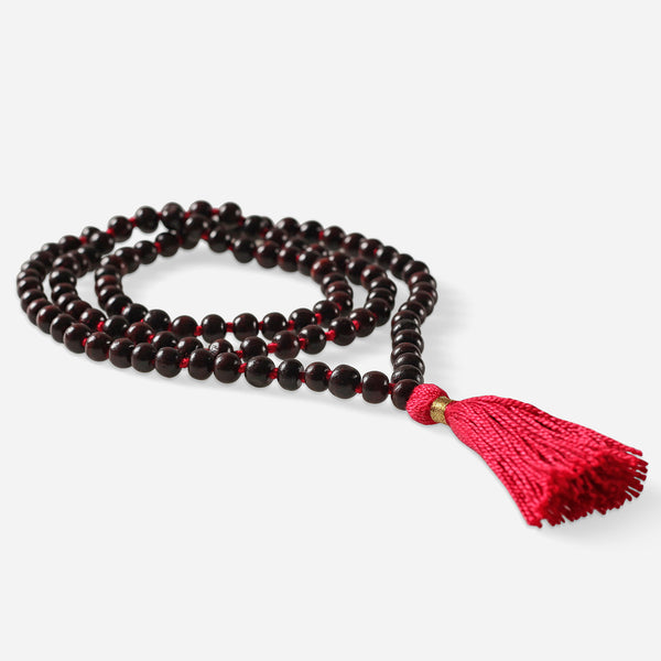 Rosenholz Mala (Dunkles Rosenholz)