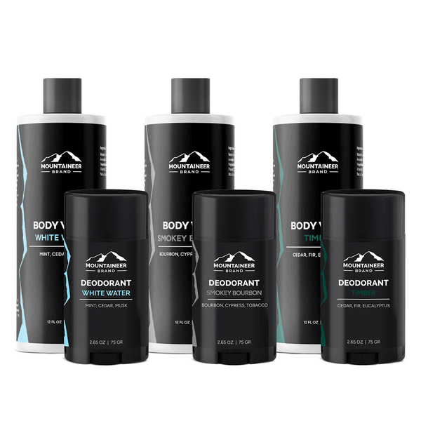 Body Wash & Deodorant Combo (3 Pack) Best Selling Scents