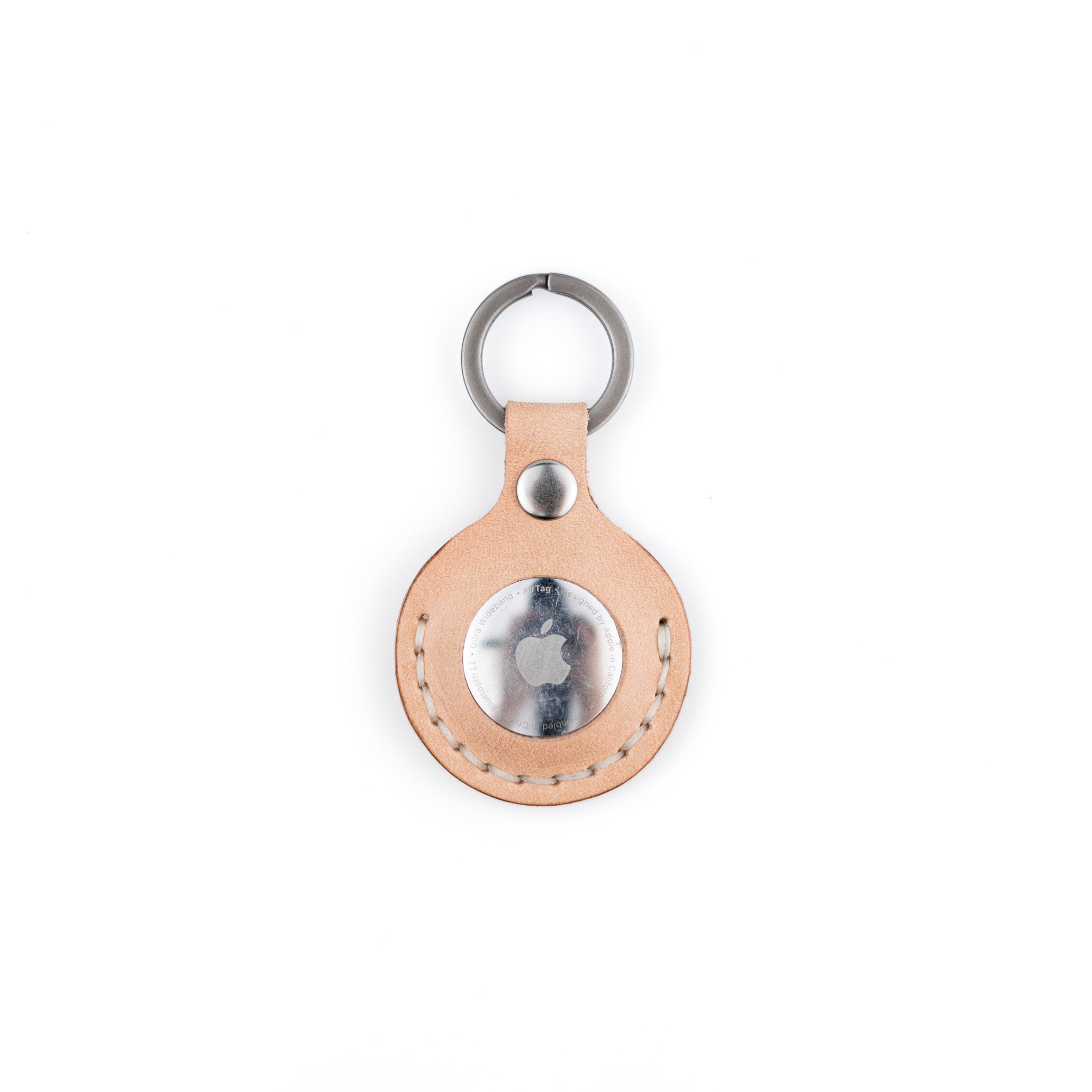 The AirTag Keyring - Russet