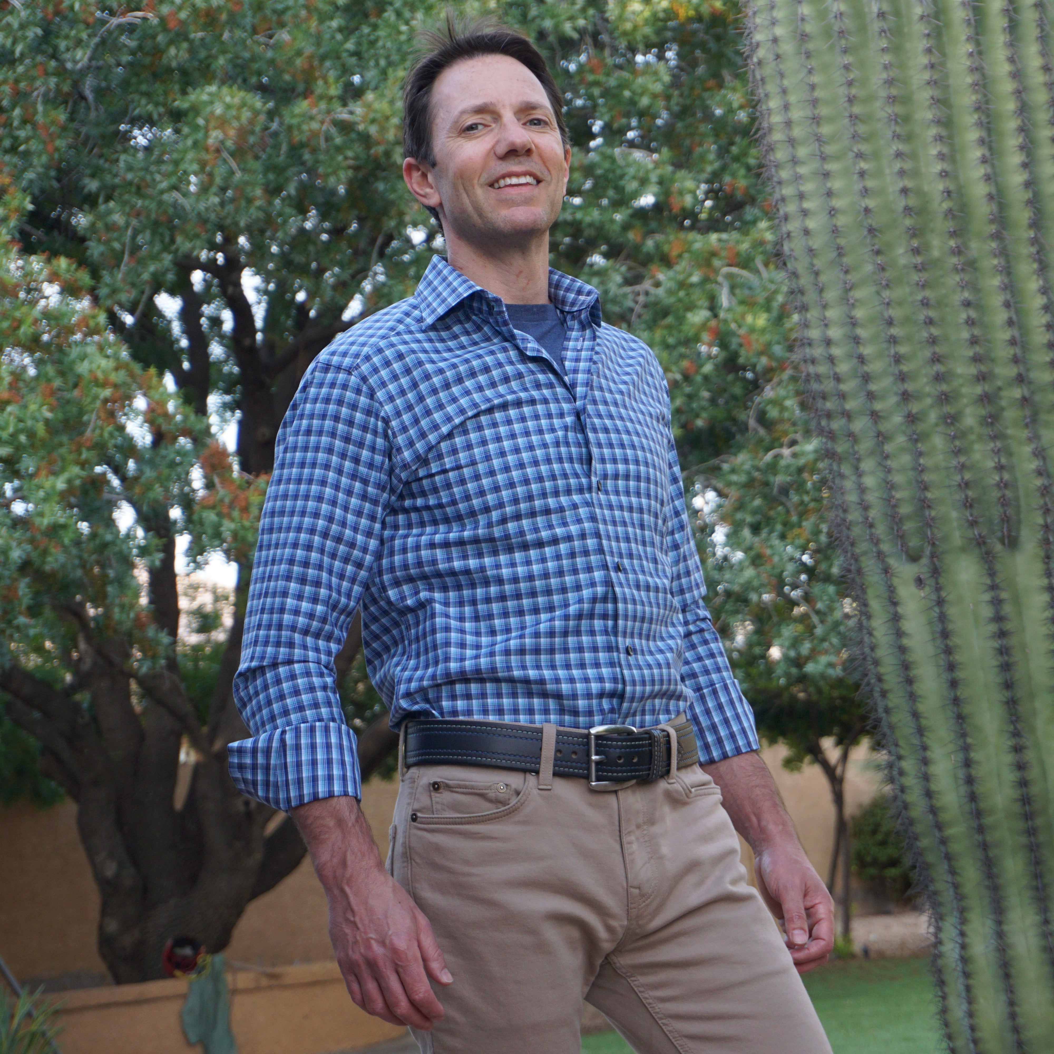 The SHELBY Wide 1.75 Leather Belt