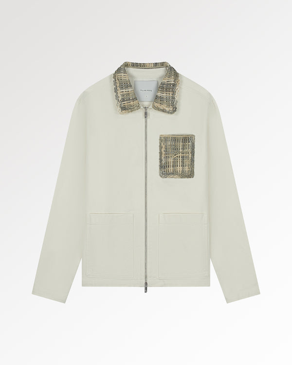 Worker Jacket Panier Antique White