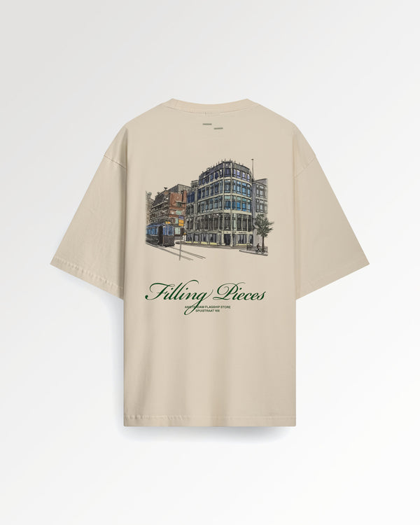 T-shirt Boxy Flagship Antique White