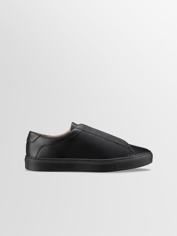 Capri X Leather Sneaker in Nero