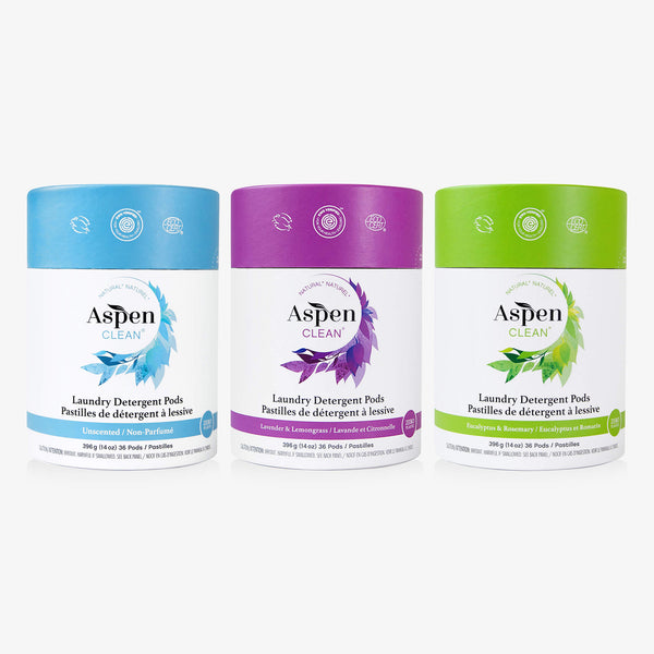 AspenClean Laundry Pods Trio