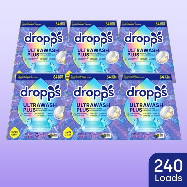 UltraWash Plus Biobased Power Dishwasher Detergent Case, Lemon Citrus