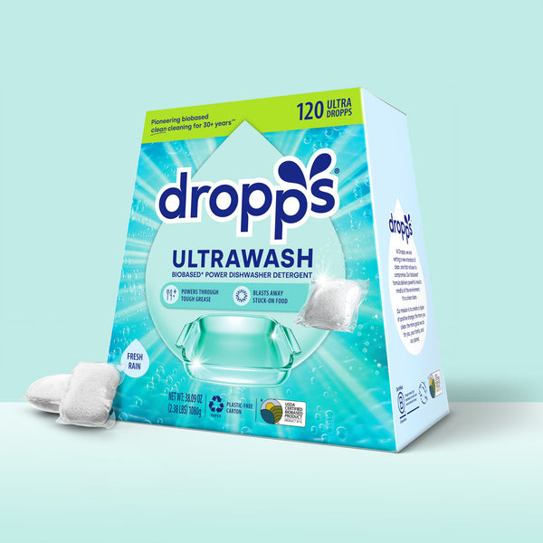 120 Count UltraWash Dishwasher Detergent Pods, Fresh Rain