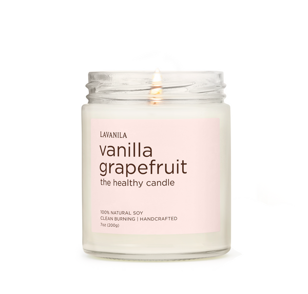 The Healthy Candle Vanilla Grapefruit