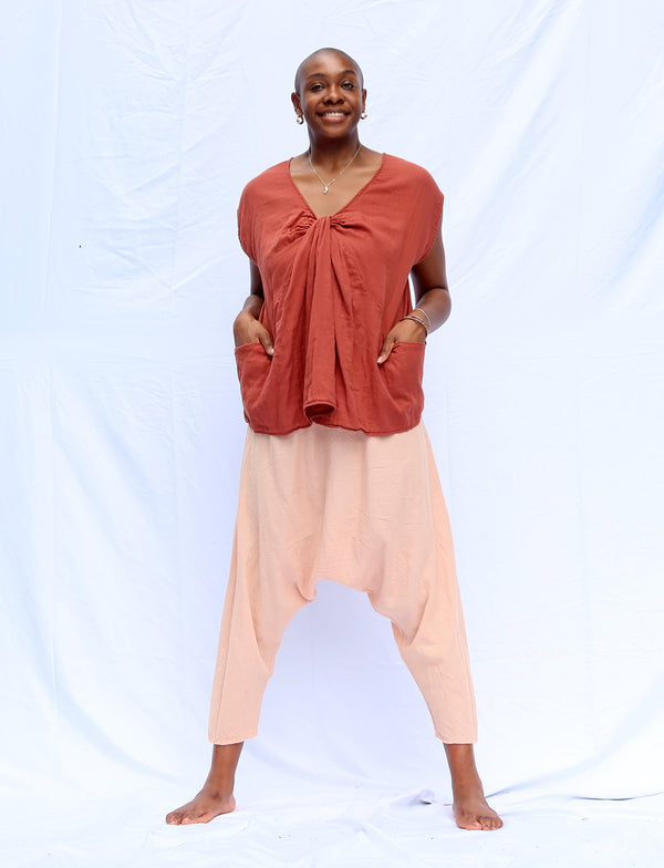 Heart Origami Shirt Kaftan