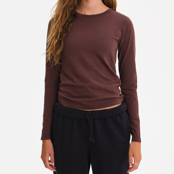 Organic Cotton Long Sleeve Layering Tee