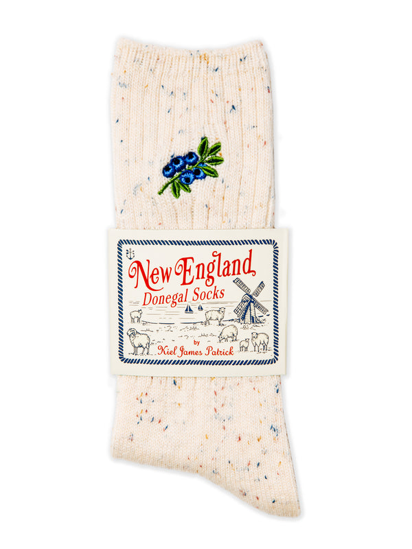 Blueberry Donegal Socks