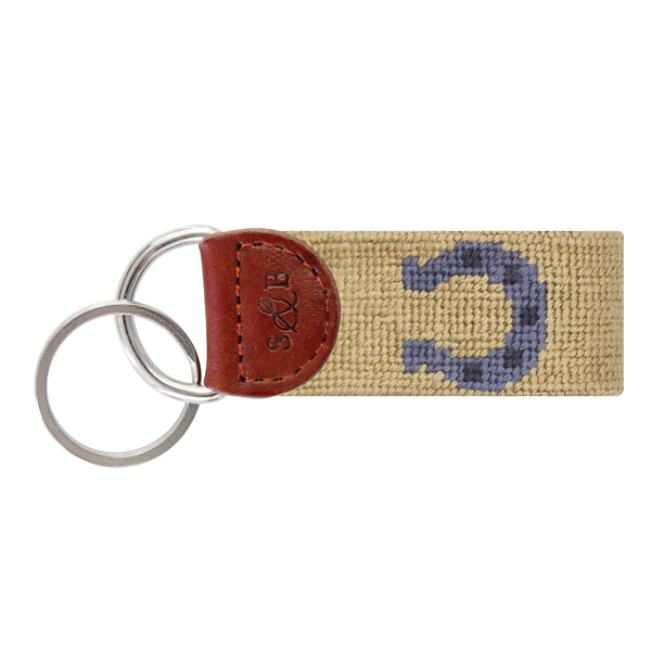 Horseshoe Key Fob (Dark Khaki)