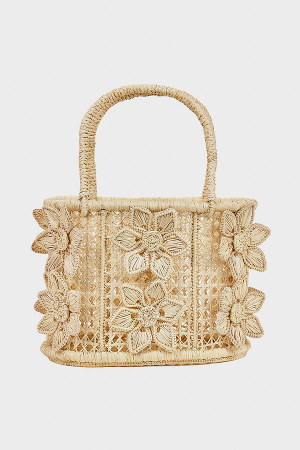 Natural Celine Rattan Basket