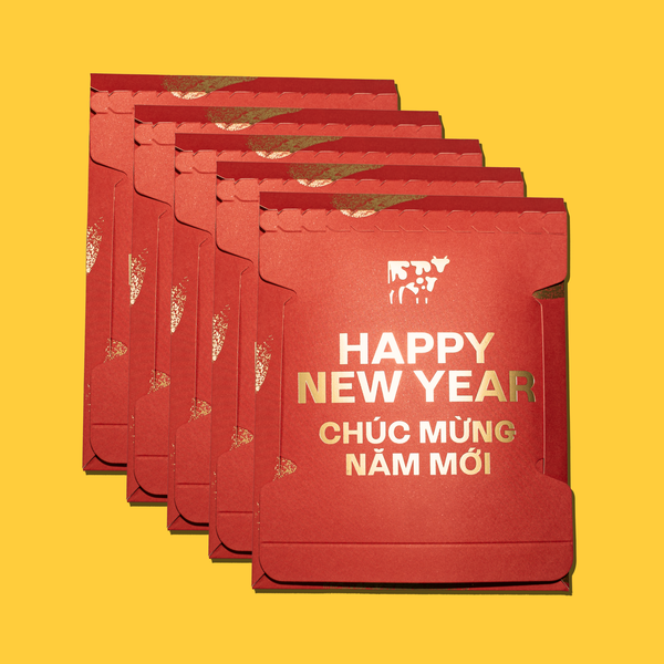 Lunar New Year Lucky Envelope - 5ct