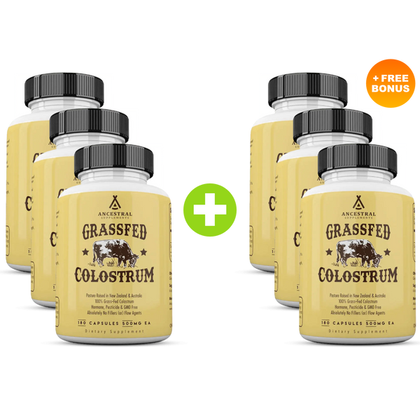 Grass-Fed Beef Colostrum - Buy 3, Get 3 Free