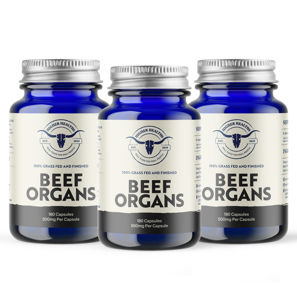 3 Pack - Beef Organs