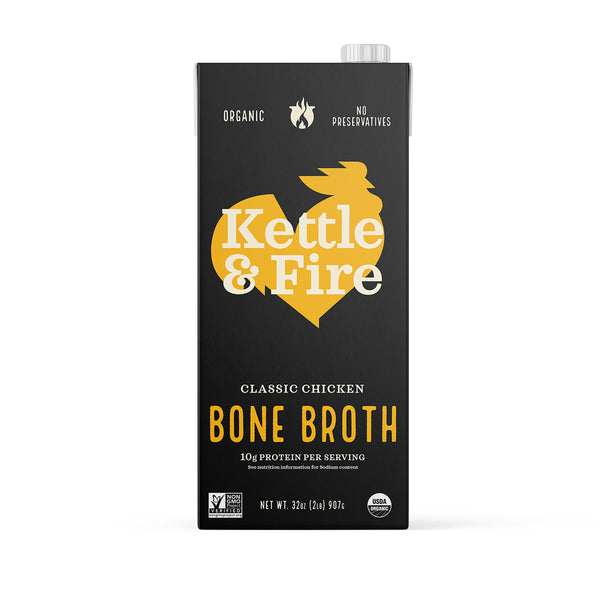 6 Pack: Chicken Bone Broth - 32oz