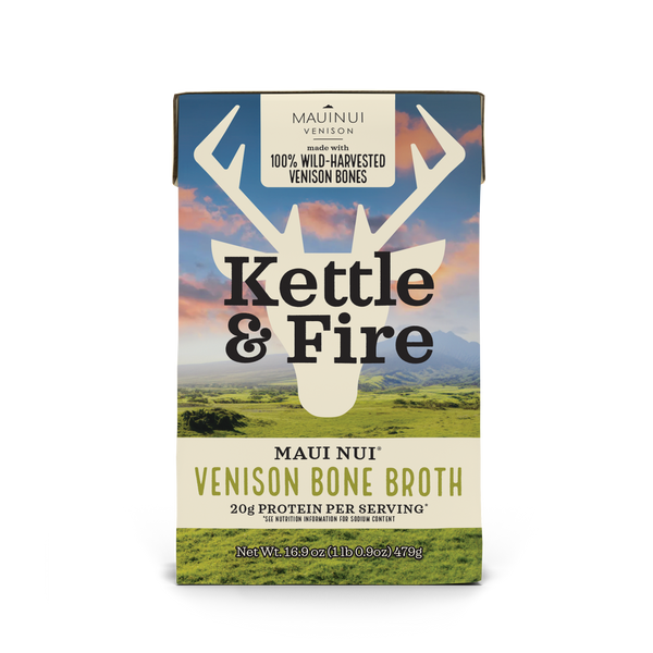 Maui Nui Venison Bone Broth - 16.9 oz