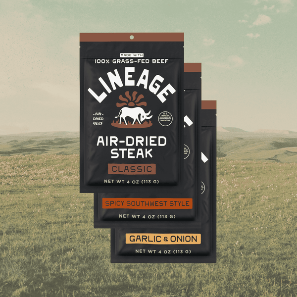 100% Air Dried Steak (Variety Pack)