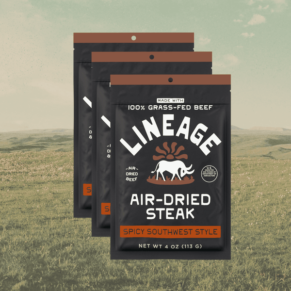 100% Grass-Fed Air-Dried Steak (Spicy Southwest)