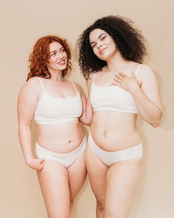 Pure (no dye) Womens Everyday Bikini - 100% Organic Cotton