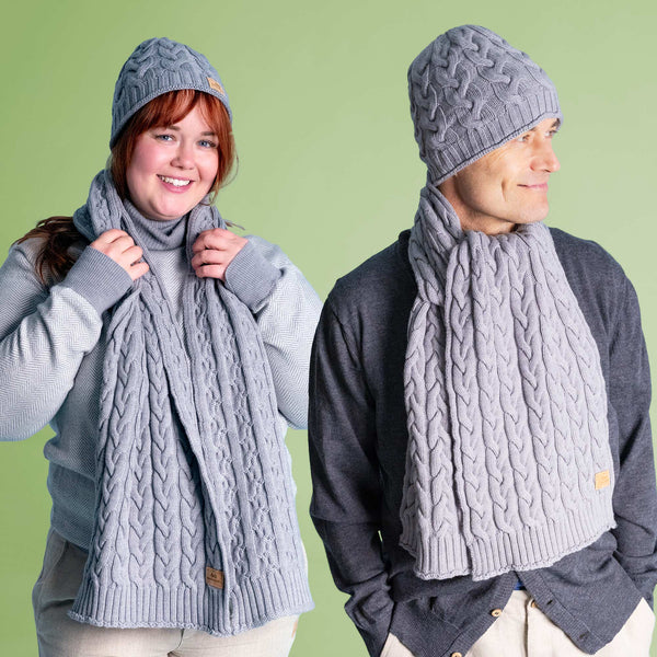 BOHEMIA 100% Organic Merino Wool Beanie Tuque Winter Hat (Plastic-Free, Certified Organic, Not Superwashed, No Elastic, No Latex, No Polyester, No Acrylic, No Polyamide, No Synthetics) (100% Biodegradable)