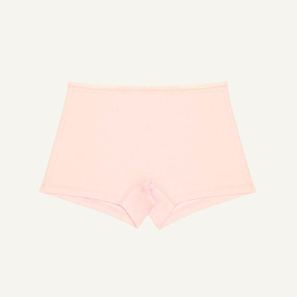 Organic Cotton Mid-Rise Shortie in Quartz