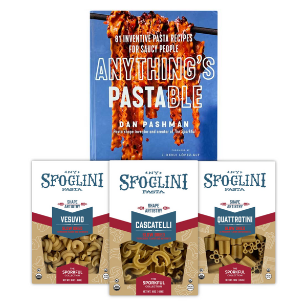 Sporkful Cookbook & Pasta Trio
