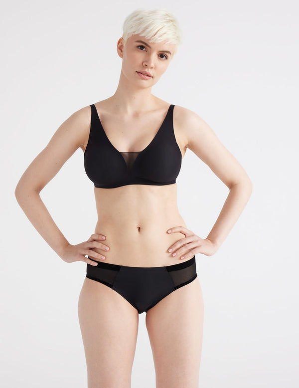 Light Leakproof No-Show Mesh Bikini - Last Call