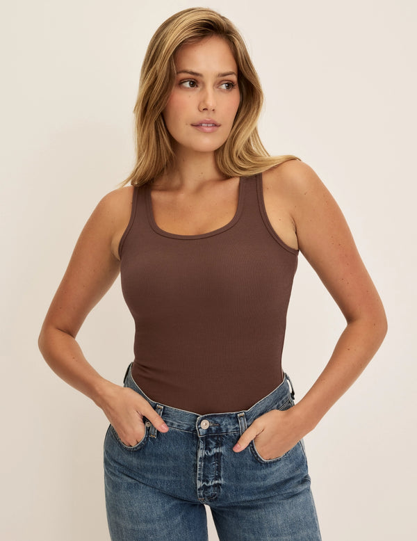 SculptRib Cotton Tank - Last Call