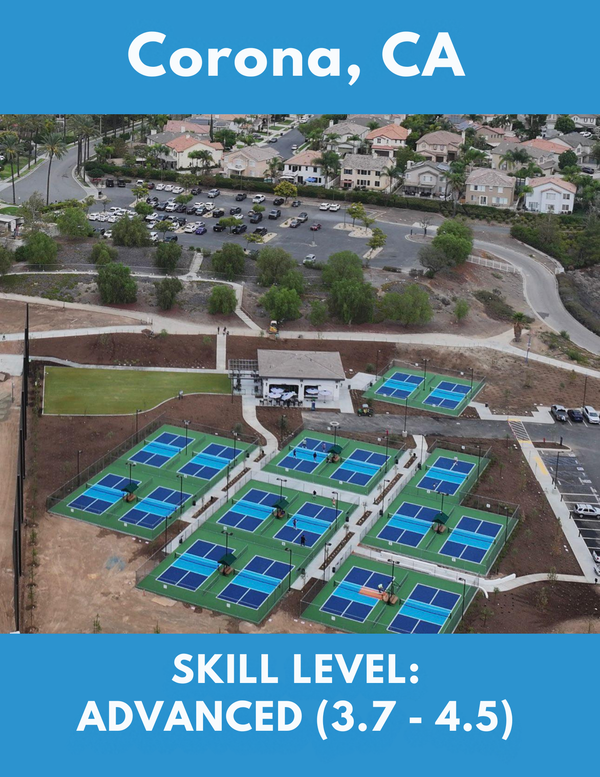 June 13-14, 2026 (Corona, CA) Skill levels 3.7 - 4.5 (Advanced)