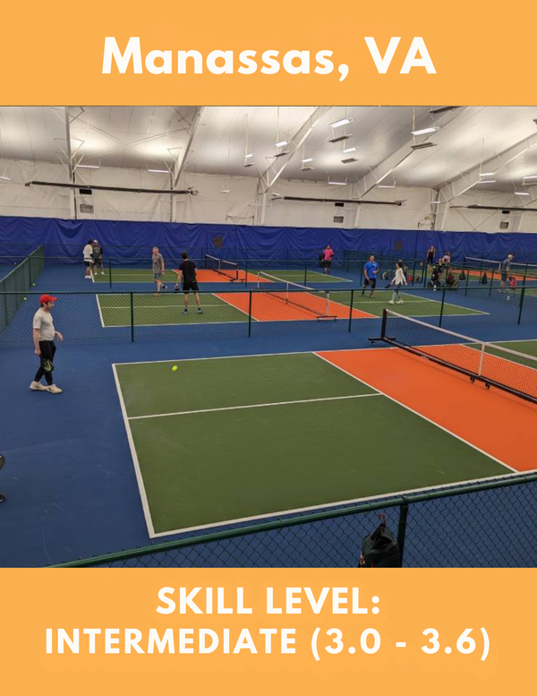 August 1-2, 2026 (Manassas, VA) Skill levels 3.0 - 3.6 (Intermediate)